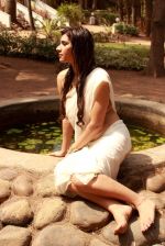 Anjana B in a wet white sari for Hollywood film Love & Passion